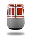 Decal Style Skin Wrap for Google Home Original - Squared Red Dark (GOOGLE HOME NOT INCLUDED)