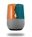 Decal Style Skin Wrap for Google Home Original - Ripped Colors Orange Seafoam Green (GOOGLE HOME NOT INCLUDED)