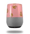Decal Style Skin Wrap for Google Home Original - Anchors Away Pink (GOOGLE HOME NOT INCLUDED)