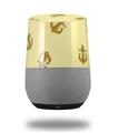 Decal Style Skin Wrap for Google Home Original - Anchors Away Yellow Sunshine (GOOGLE HOME NOT INCLUDED)