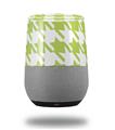 Decal Style Skin Wrap for Google Home Original - Houndstooth Sage Green (GOOGLE HOME NOT INCLUDED)