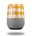 Decal Style Skin Wrap for Google Home Original - Houndstooth Orange (GOOGLE HOME NOT INCLUDED)