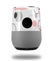 Decal Style Skin Wrap for Google Home Original - Lots of Dots Pink on White (GOOGLE HOME NOT INCLUDED)