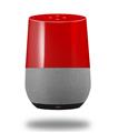 Decal Style Skin Wrap for Google Home Original - Solids Collection Red (GOOGLE HOME NOT INCLUDED)