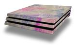 Vinyl Decal Skin Wrap compatible with Sony PlayStation 4 Pro Console Pastel Abstract Pink and Blue (PS4 NOT INCLUDED)