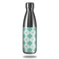 Skin Decal Wrap for RTIC Water Bottle 17oz Boxed Seafoam Green (BOTTLE NOT INCLUDED)
