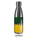 Skin Decal Wrap for RTIC Water Bottle 17oz Ripped Colors Green Yellow (BOTTLE NOT INCLUDED)