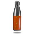Skin Decal Wrap for RTIC Water Bottle 17oz Anchors Away Burnt Orange (BOTTLE NOT INCLUDED)