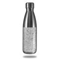 Skin Decal Wrap for RTIC Water Bottle 17oz Marble Granite 10 Speckled Black White (BOTTLE NOT INCLUDED)
