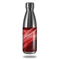 Skin Decal Wrap for RTIC Water Bottle 17oz Mystic Vortex Red (BOTTLE NOT INCLUDED)