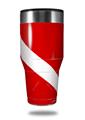 Skin Decal Wrap for Walmart Ozark Trail Tumblers 40oz Dive Scuba Flag (TUMBLER NOT INCLUDED)