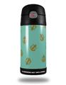Skin Decal Wrap for Thermos Funtainer 12oz Bottle Anchors Away Seafoam Green (BOTTLE NOT INCLUDED)