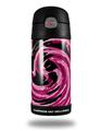Skin Decal Wrap for Thermos Funtainer 12oz Bottle Alecias Swirl 02 Hot Pink (BOTTLE NOT INCLUDED)