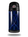 Skin Decal Wrap for Thermos Funtainer 12oz Bottle Abstract 01 Blue (BOTTLE NOT INCLUDED)