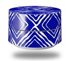 Skin Decal Wrap for Google WiFi Original Wavey Royal Blue (GOOGLE WIFI NOT INCLUDED)