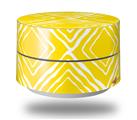 Skin Decal Wrap for Google WiFi Original Wavey Yellow (GOOGLE WIFI NOT INCLUDED)