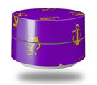 Skin Decal Wrap for Google WiFi Original Anchors Away Purple (GOOGLE WIFI NOT INCLUDED)