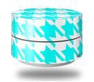 Skin Decal Wrap for Google WiFi Original Houndstooth Neon Teal (GOOGLE WIFI NOT INCLUDED)