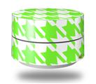 Skin Decal Wrap for Google WiFi Original Houndstooth Neon Lime Green (GOOGLE WIFI NOT INCLUDED)