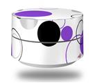 Skin Decal Wrap for Google WiFi Original Lots of Dots Purple on White (GOOGLE WIFI NOT INCLUDED)