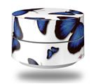 Skin Decal Wrap for Google WiFi Original Butterflies Blue (GOOGLE WIFI NOT INCLUDED)