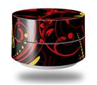 Skin Decal Wrap for Google WiFi Original Twisted Garden Red and Yellow (GOOGLE WIFI NOT INCLUDED)