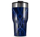 WraptorSkinz Skin Wrap compatible with 2017 and newer RTIC Tumblers 30oz Abstract 01 Blue (TUMBLER NOT INCLUDED)