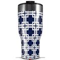 Skin Wrap Decal for 2017 RTIC Tumblers 40oz Boxed Navy Blue (TUMBLER NOT INCLUDED)