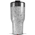 Skin Wrap Decal for 2017 RTIC Tumblers 40oz Marble Granite 10 Speckled Black White (TUMBLER NOT INCLUDED)
