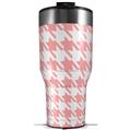 Skin Wrap Decal for 2017 RTIC Tumblers 40oz Houndstooth Pink (TUMBLER NOT INCLUDED)
