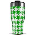 Skin Wrap Decal for 2017 RTIC Tumblers 40oz Houndstooth Green (TUMBLER NOT INCLUDED)