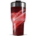 Skin Wrap Decal for 2017 RTIC Tumblers 40oz Mystic Vortex Red (TUMBLER NOT INCLUDED)