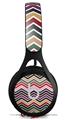 WraptorSkinz Skin Decal Wrap compatible with Beats EP Headphones Zig Zag Colors 02 Skin Only HEADPHONES NOT INCLUDED