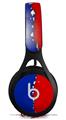 WraptorSkinz Skin Decal Wrap compatible with Beats EP Headphones Ripped Colors Blue Red Skin Only HEADPHONES NOT INCLUDED