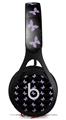 WraptorSkinz Skin Decal Wrap compatible with Beats EP Headphones Pastel Butterflies Purple on Black Skin Only HEADPHONES NOT INCLUDED