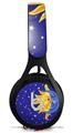 WraptorSkinz Skin Decal Wrap compatible with Beats EP Headphones Moon Sun Skin Only HEADPHONES NOT INCLUDED