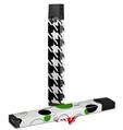 Skin Decal Wrap 2 Pack for Juul Vapes Houndstooth White JUUL NOT INCLUDED