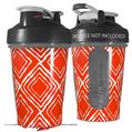 Decal Style Skin Wrap works with Blender Bottle 20oz Wavey Red (BOTTLE NOT INCLUDED)