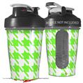 Decal Style Skin Wrap works with Blender Bottle 20oz Houndstooth Neon Lime Green (BOTTLE NOT INCLUDED)
