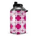 Skin Decal Wrap for 2017 RTIC One Gallon Jug Boxed Fushia Hot Pink (Jug NOT INCLUDED) by WraptorSkinz