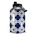 Skin Decal Wrap for 2017 RTIC One Gallon Jug Boxed Navy Blue (Jug NOT INCLUDED) by WraptorSkinz