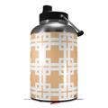 Skin Decal Wrap for 2017 RTIC One Gallon Jug Boxed Peach (Jug NOT INCLUDED) by WraptorSkinz