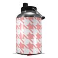 Skin Decal Wrap for 2017 RTIC One Gallon Jug Houndstooth Pink (Jug NOT INCLUDED) by WraptorSkinz