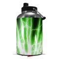 Skin Decal Wrap for 2017 RTIC One Gallon Jug Lightning Green (Jug NOT INCLUDED) by WraptorSkinz