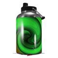 Skin Decal Wrap for 2017 RTIC One Gallon Jug Alecias Swirl 01 Green (Jug NOT INCLUDED) by WraptorSkinz