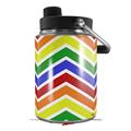 Skin Decal Wrap for Yeti Half Gallon Jug Zig Zag Rainbow - JUG NOT INCLUDED by WraptorSkinz
