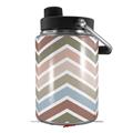 Skin Decal Wrap for Yeti Half Gallon Jug Zig Zag Colors 03 - JUG NOT INCLUDED by WraptorSkinz
