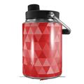 Skin Decal Wrap for Yeti Half Gallon Jug Triangle Mosaic Red - JUG NOT INCLUDED by WraptorSkinz