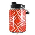 Skin Decal Wrap for Yeti Half Gallon Jug Wavey Red - JUG NOT INCLUDED by WraptorSkinz