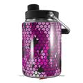Skin Decal Wrap for Yeti Half Gallon Jug HEX Mesh Camo 01 Pink - JUG NOT INCLUDED by WraptorSkinz